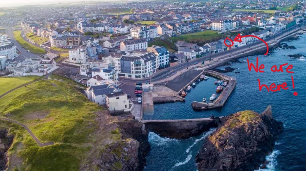 Promenade Apartment Panoramic Sea Views Portstewart Dış mekan fotoğraf