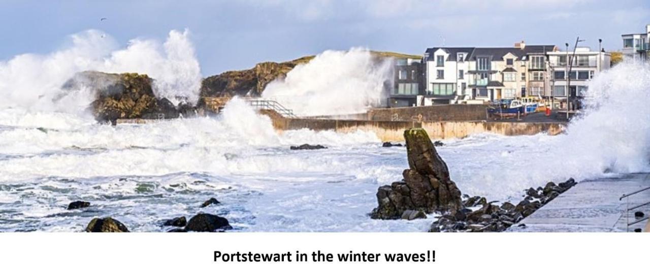 Promenade Apartment Panoramic Sea Views Portstewart Dış mekan fotoğraf